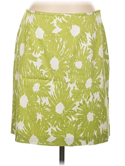 Pre-owned Talbots Casual Skirt In Green
