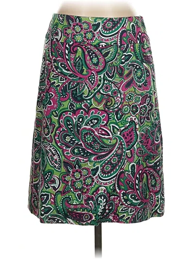 Pre-owned Talbots Casual Skirt In Green