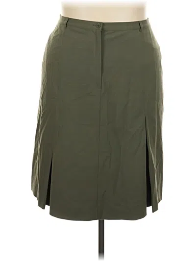 Pre-owned Talbots Casual Skirt In Green