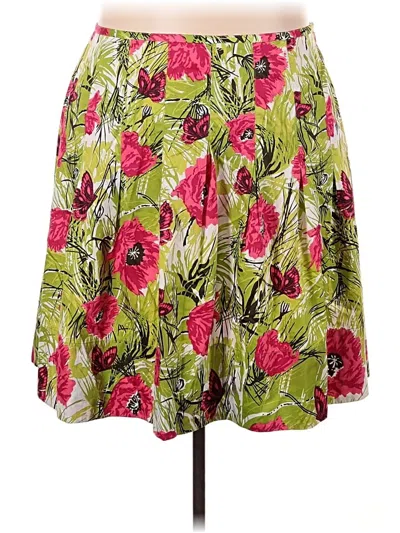Pre-owned Talbots Casual Skirt In Green