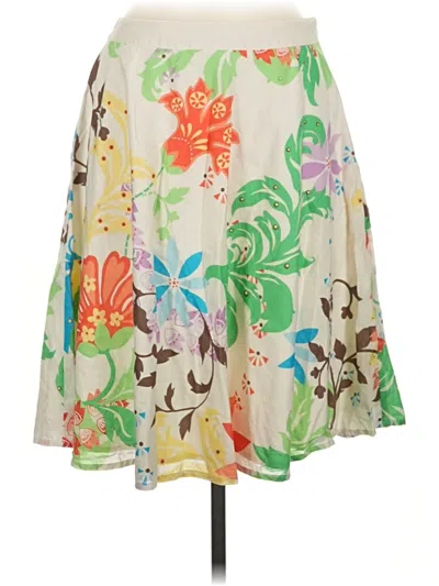 Pre-owned Talbots Casual Skirt In Ivory