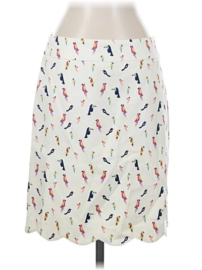 Pre-owned Talbots Casual Skirt In Ivory