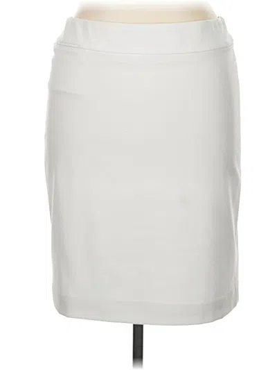 Pre-owned Talbots Casual Skirt In Ivory