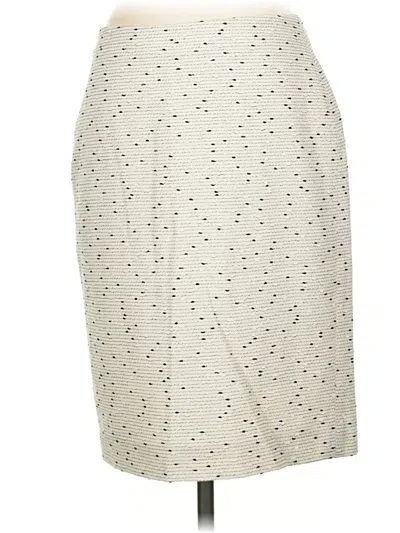 Pre-owned Talbots Casual Skirt In Ivory