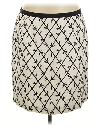Pre-owned Talbots Casual Skirt In Ivory