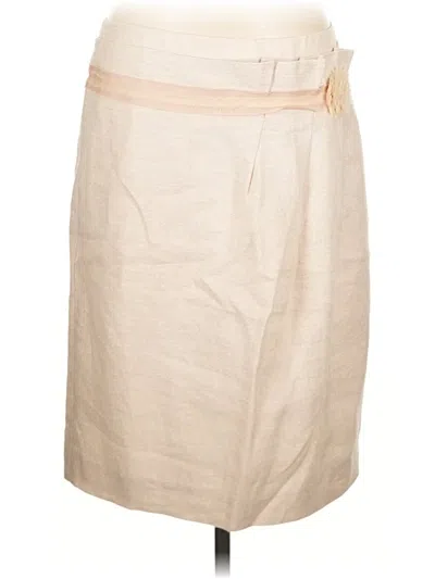 Pre-owned Talbots Casual Skirt In Ivory