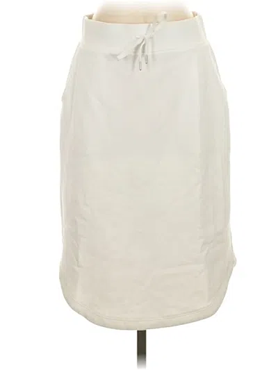 Pre-owned Talbots Casual Skirt In Ivory