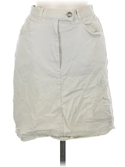 Pre-owned Talbots Casual Skirt In Ivory