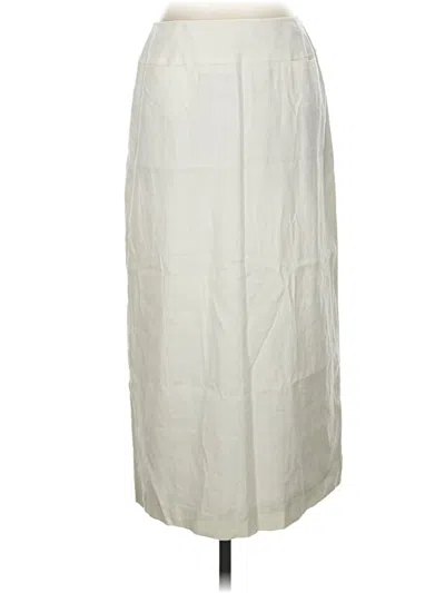 Pre-owned Talbots Casual Skirt In Ivory