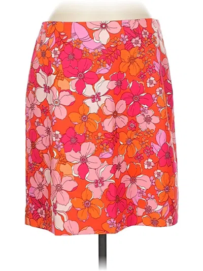Pre-owned Talbots Casual Skirt In Orange