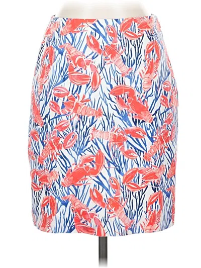 Talbots Casual Skirt In Orange