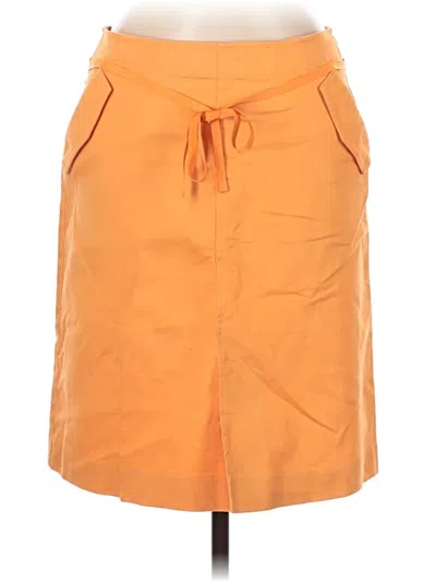 Pre-owned Talbots Casual Skirt In Orange