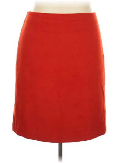 Pre-owned Talbots Casual Skirt In Orange