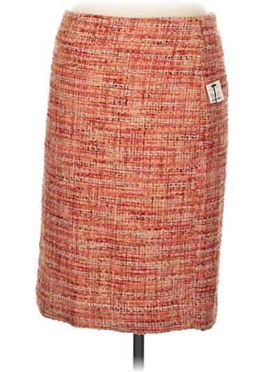 Pre-owned Talbots Casual Skirt In Orange