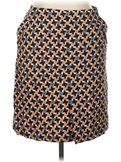 Pre-owned Talbots Casual Skirt In Orange