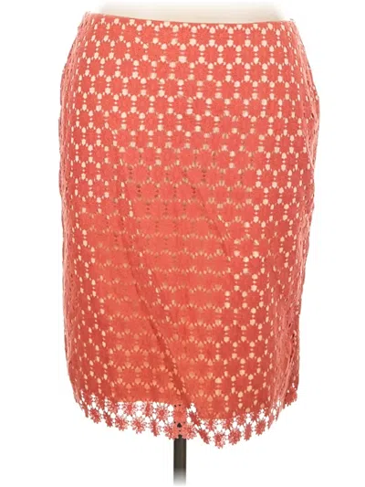 Pre-owned Talbots Casual Skirt In Orange