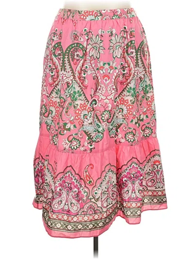 Pre-owned Talbots Casual Skirt In Pink