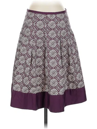 Pre-owned Talbots Casual Skirt In Purple
