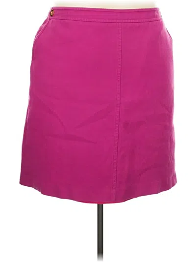 Pre-owned Talbots Casual Skirt In Purple