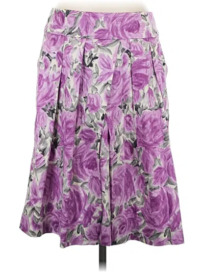 Pre-owned Talbots Casual Skirt In Purple