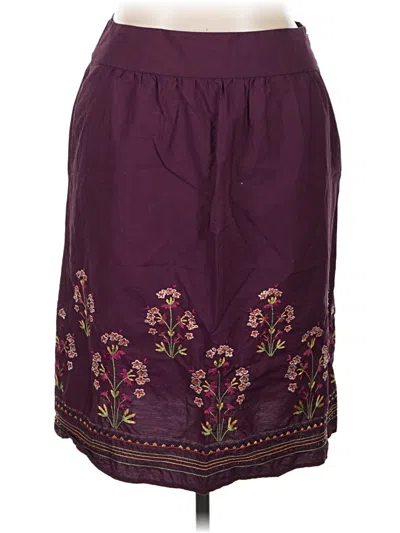 Pre-owned Talbots Casual Skirt In Purple