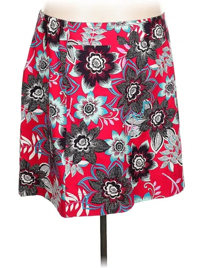 Pre-owned Talbots Casual Skirt In Red