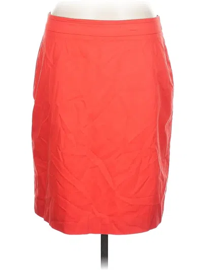 Pre-owned Talbots Casual Skirt In Red