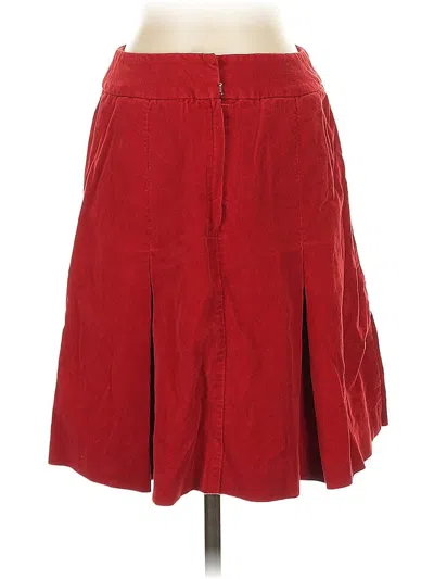 Pre-owned Talbots Casual Skirt In Red