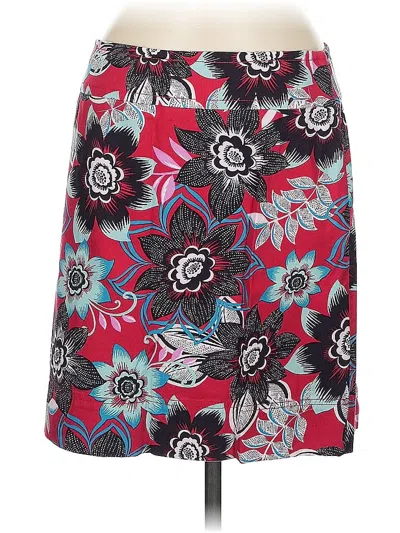 Pre-owned Talbots Casual Skirt In Red
