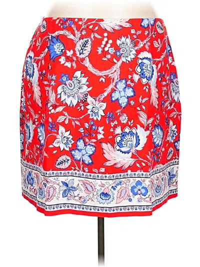 Talbots Casual Skirt In Red
