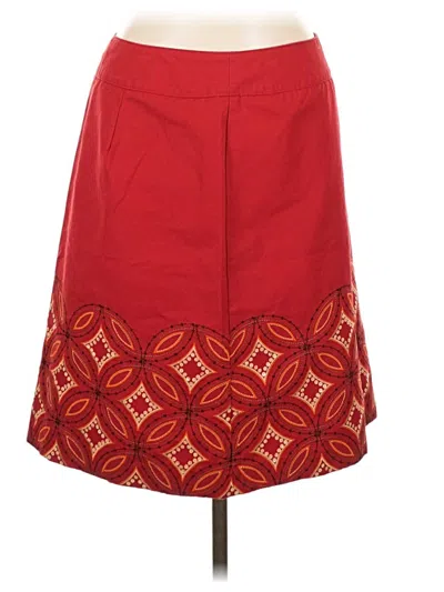 Pre-owned Talbots Casual Skirt In Red