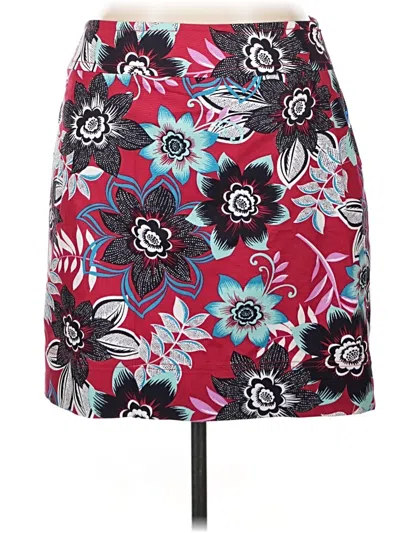 Pre-owned Talbots Casual Skirt In Red