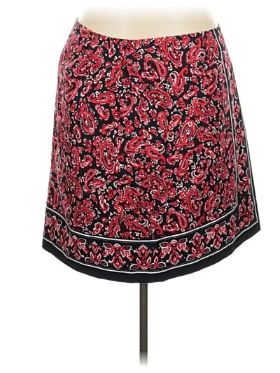 Pre-owned Talbots Casual Skirt In Red