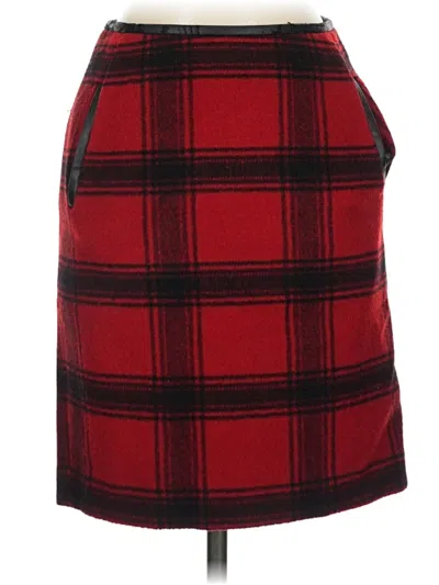 Pre-owned Talbots Casual Skirt In Red