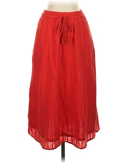 Pre-owned Talbots Casual Skirt In Red