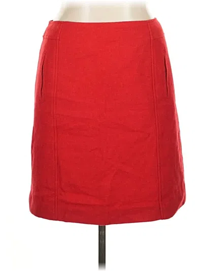 Pre-owned Talbots Casual Skirt In Red