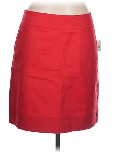 Pre-owned Talbots Casual Skirt In Red