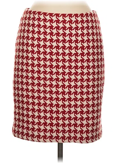 Pre-owned Talbots Casual Skirt In Red