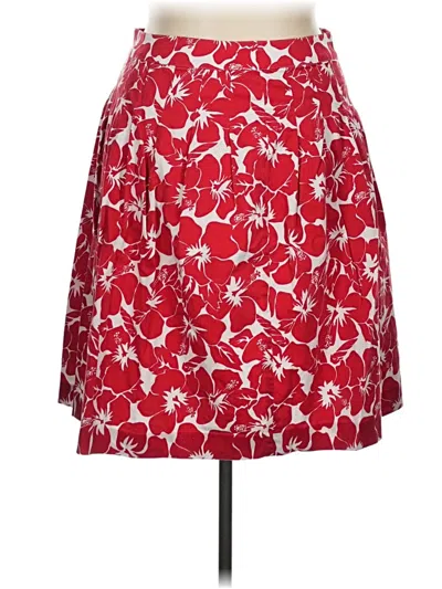 Pre-owned Talbots Casual Skirt In Red