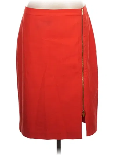 Pre-owned Talbots Casual Skirt In Red