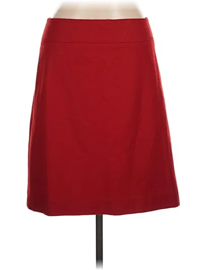 Pre-owned Talbots Casual Skirt In Red
