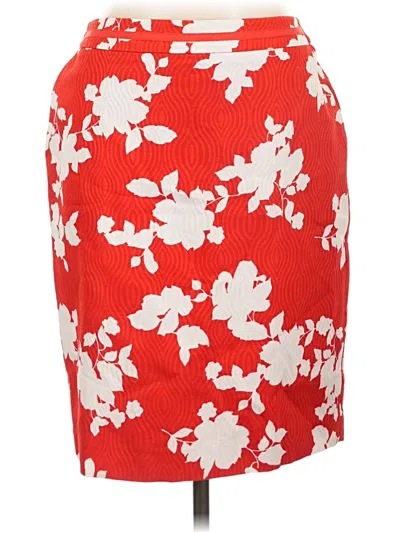 Talbots Casual Skirt In Red