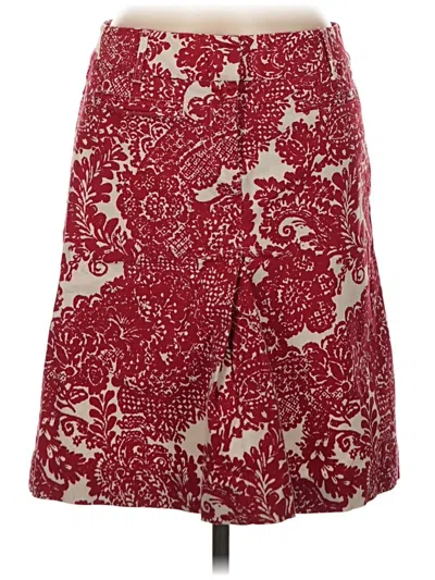 Pre-owned Talbots Casual Skirt In Red