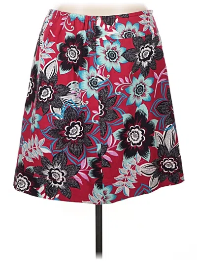 Pre-owned Talbots Casual Skirt In Red