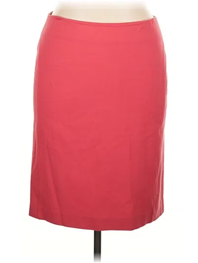 Pre-owned Talbots Casual Skirt In Red