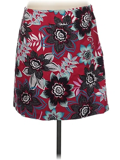Pre-owned Talbots Casual Skirt In Red