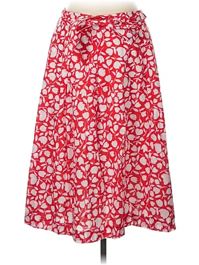 Pre-owned Talbots Casual Skirt In Red