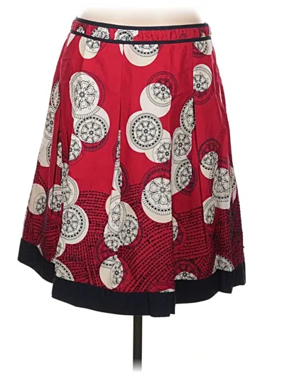 Pre-owned Talbots Casual Skirt In Red