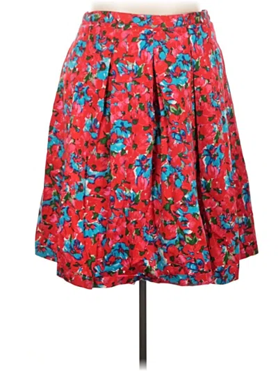 Pre-owned Talbots Casual Skirt In Red