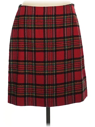 Pre-owned Talbots Casual Skirt In Red